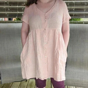 💥HOST  PICK💥Babydoll Linen Dress